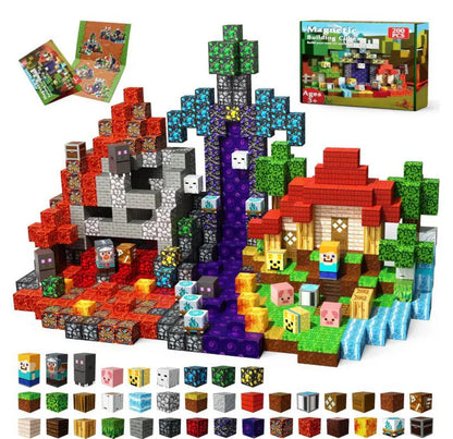 Magnetic Imagination Blocks for Kids