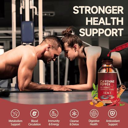 Cayenne Pepper Liquid Drops – Advanced Circulation & Daily Wellness Support