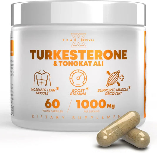 Turkesterone & Tongkat Ali - Testosterone Capsules