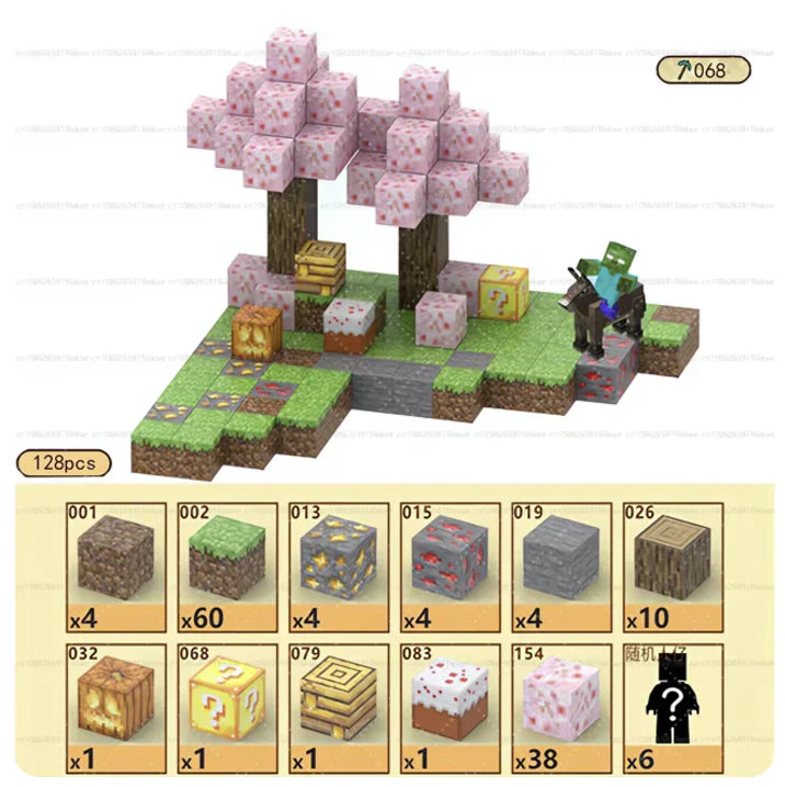 Magnetic Imagination Blocks for Kids