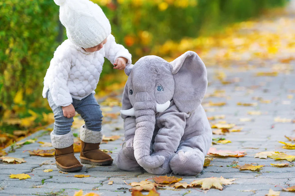 Snuggle Buddy Elephant Plush