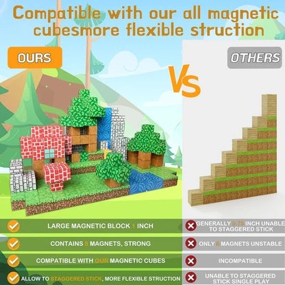 Magnetic Imagination Blocks for Kids